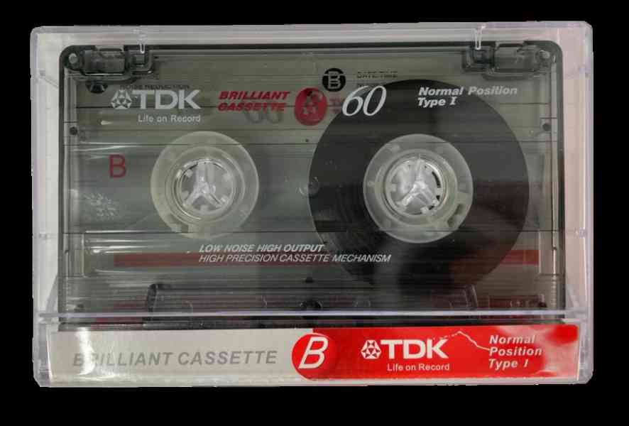 Dvě kvalitní audiokazety TDK 60 Brilliant - foto 5