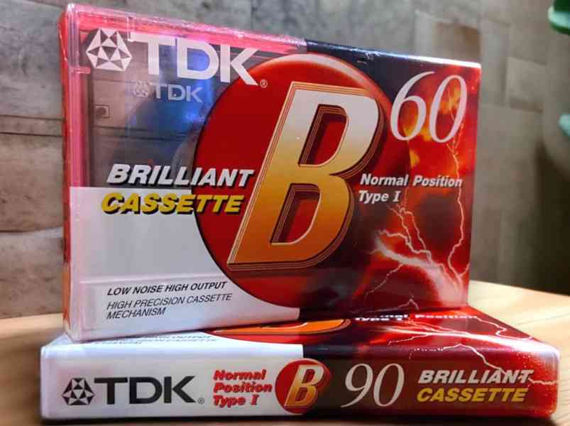Dvě kvalitní audiokazety TDK 60 Brilliant - foto 3