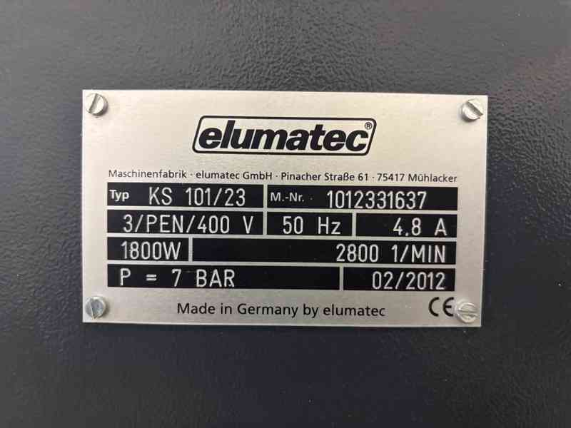 elumatec KS 101/23 Klínová a vyřezávací pila  - foto 9