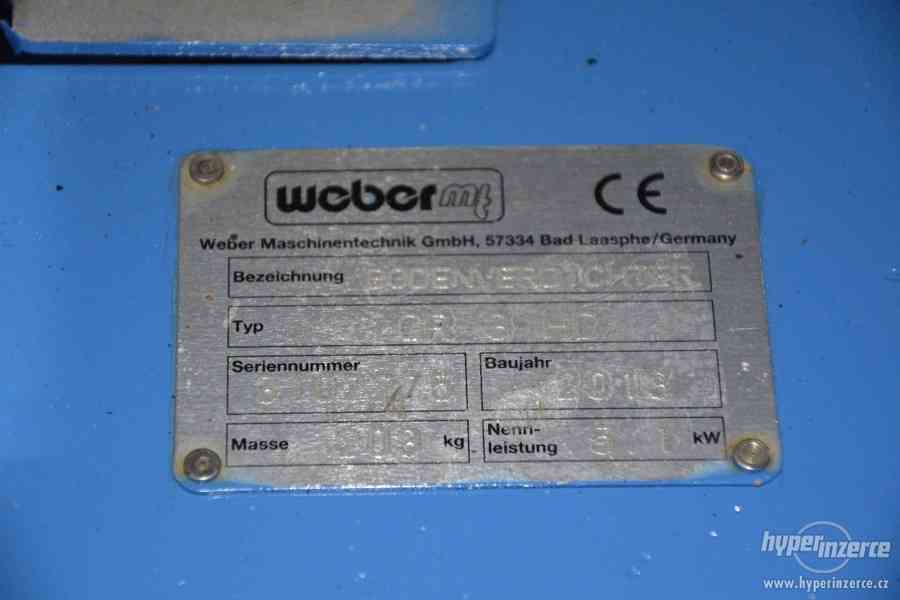 Vibrační deska Weber CR 3 HD - reverzní, 203 kg, Honda motor - foto 4