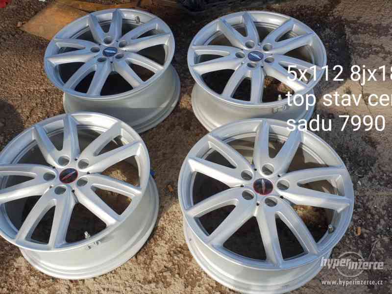 Alu orig. O.Z  5x98 7jx15 et35 pneu Dunlop 205/60 r15 vhodné - foto 7