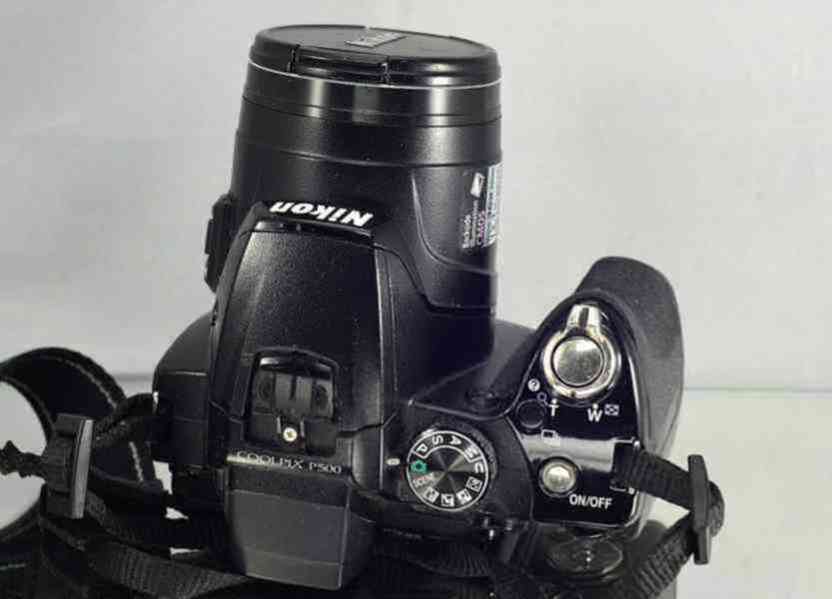 Nikon CoolPix P500 2,1 MPix*36x Op.ZOOM*Full HDV - foto 5