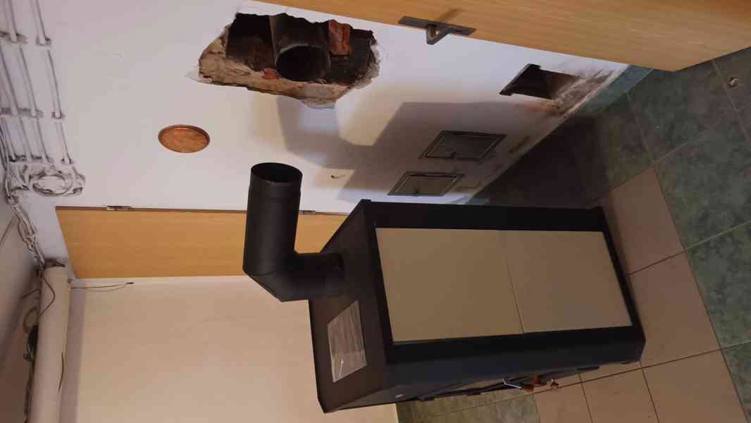 Teplovodní kotel na tuhá paliva Prity + čerpadlo + termostat - foto 2