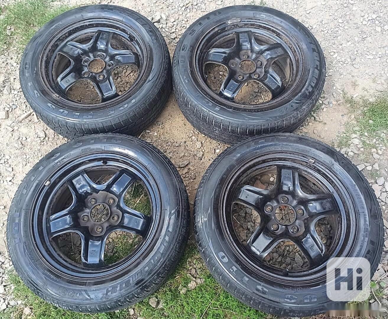 GM - Opel,Saab,Fiat - 16J ráfky se zimními pneu 205/55R16 - foto 1