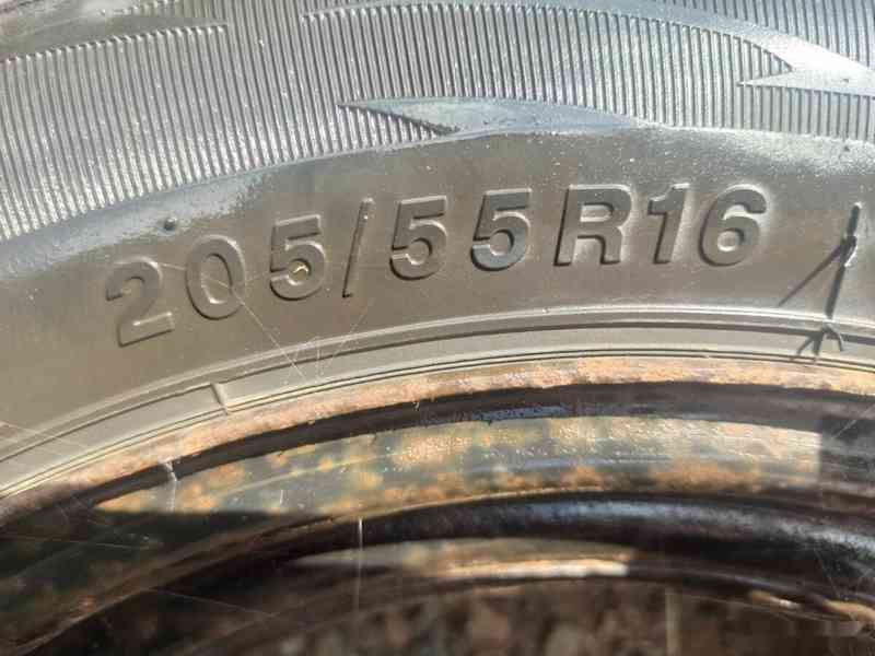 GM - Opel,Saab,Fiat - 16J ráfky se zimními pneu 205/55R16 - foto 2