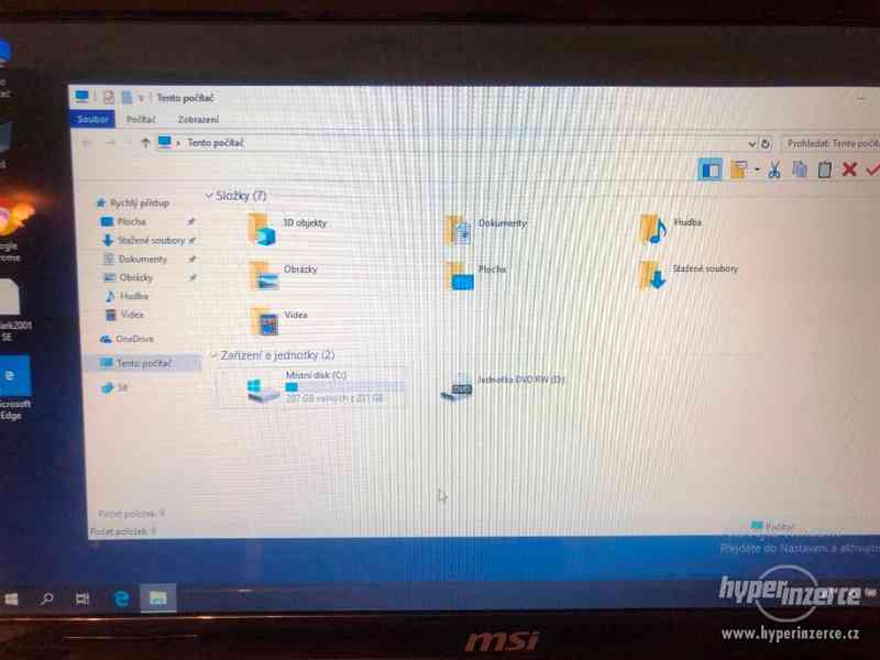 Herní notebook MSI, i3, 250GB SSD, 8GB ram, GT520M - foto 10
