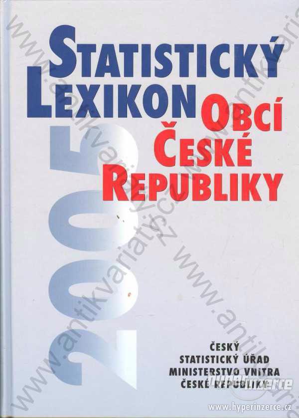 Statistický lexikon obcí České republiky 2005 - foto 1