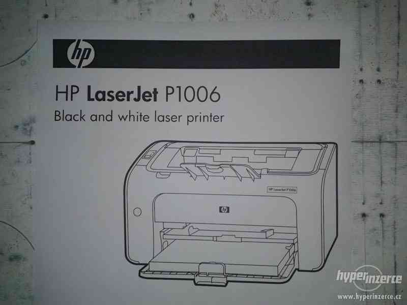 HP Laserjet P1006 / orig. toner 47% / zaruka 3M - foto 3