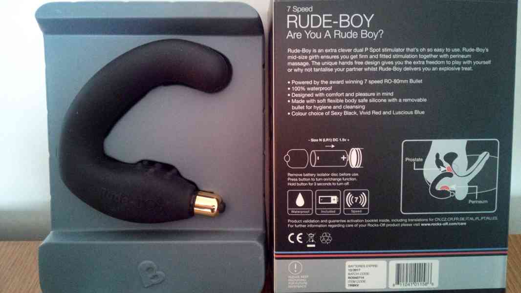 Prodám vibrační stimulátor Rude Boy Rocks - foto 4