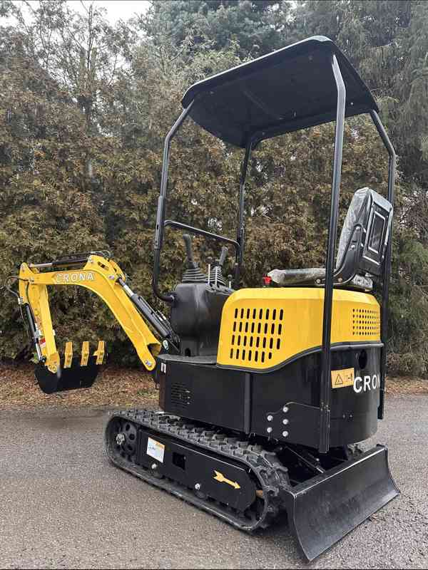 Bagr HN12C, mimoosý, 900 kg - nový model 2026 - foto 3