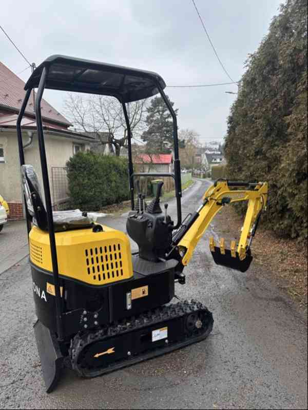 Bagr HN12C, mimoosý, 900 kg - nový model 2026 - foto 2