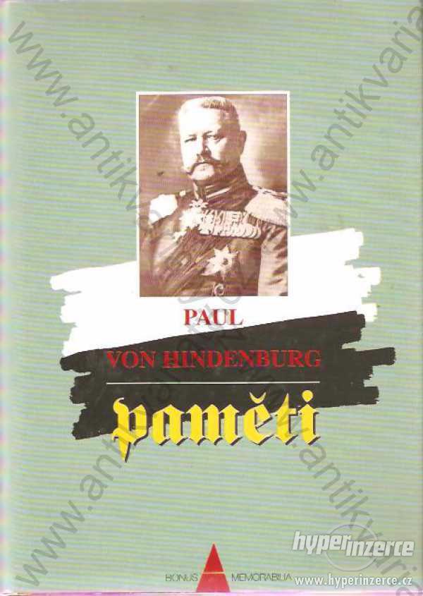 Paměti Paul Von Hindenburg 1997 - foto 1