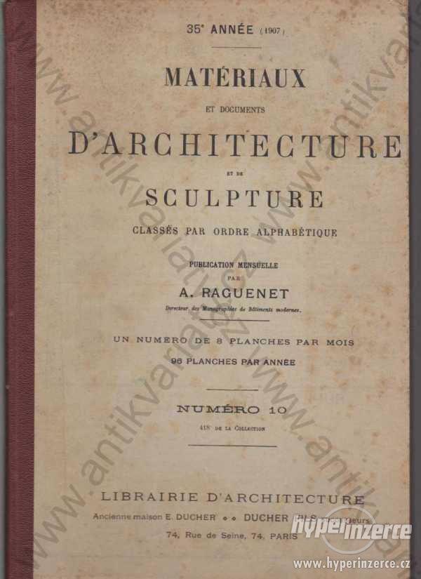 Matériaux documents architecture 96 rytin 1880 - foto 1