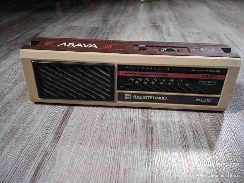 AM rádio ABAVA RP-8330 značky RADIOTEHNIKA - foto 1