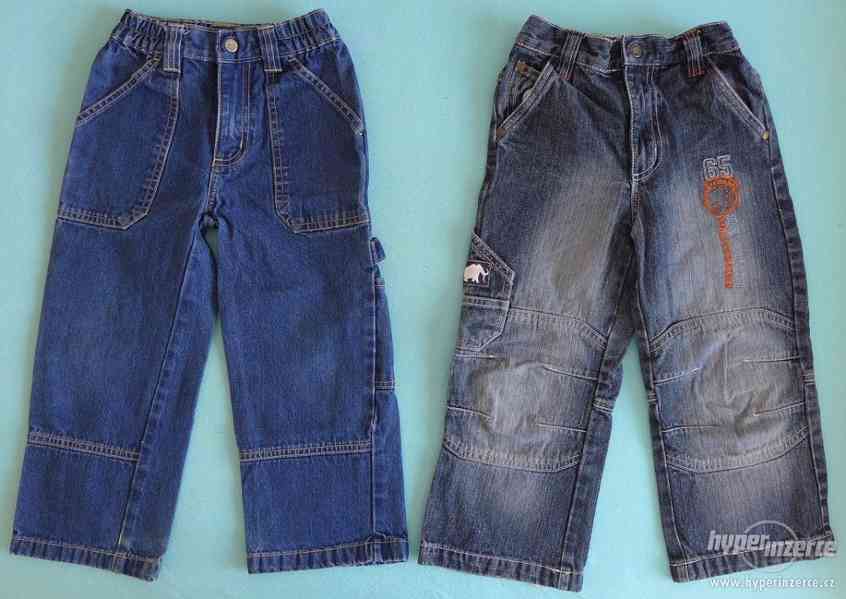 2x džíny po 1 dítěti vel. 110 (4-5 let) - foto 1