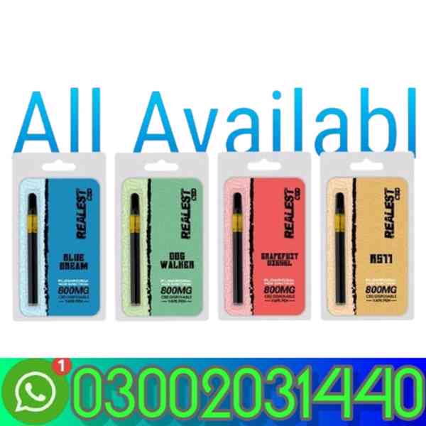 Realest CBD Flowform Wide Spectrum CBD Kit 800mg in Pakistan - foto 1