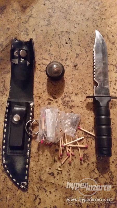 Otvírací nožíky Mikov a Rambo nůž - foto 7