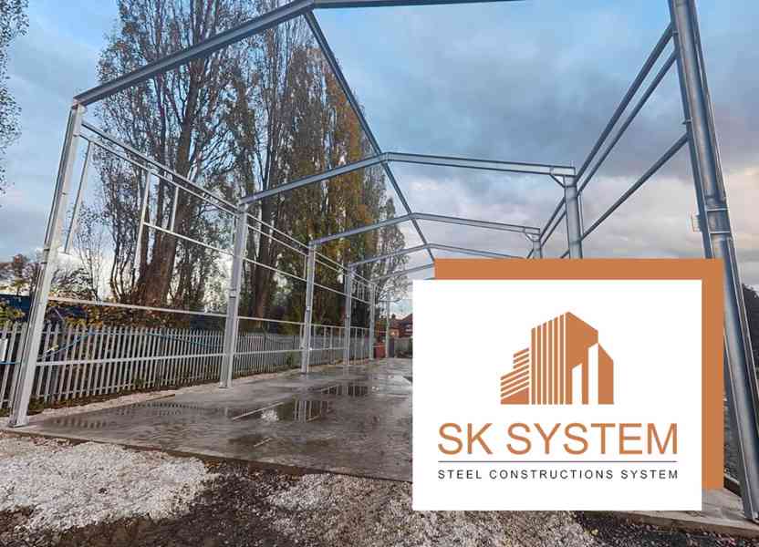 Ocelová výrobní a skladová hala 250 m² - foto 4
