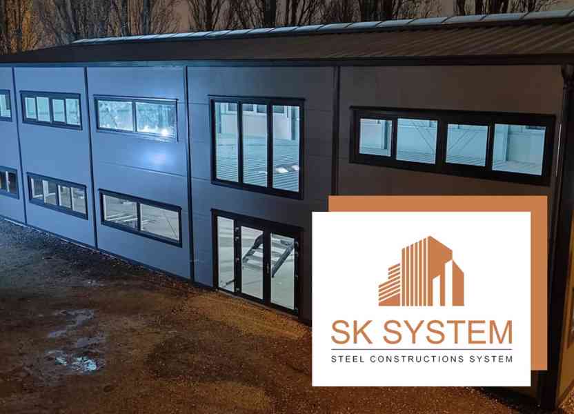 Ocelová výrobní a skladová hala 250 m² - foto 5