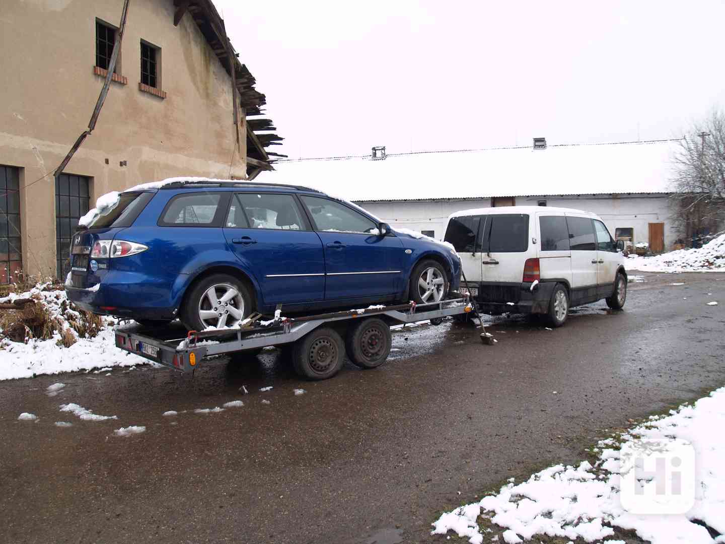 převezu vám auto, zemědělskou techniku, seno, slámu, dřevo - foto 1