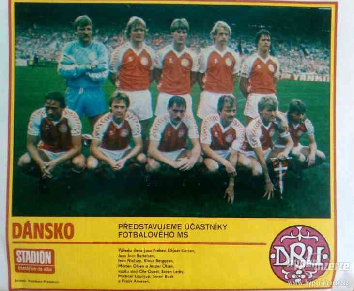 Dánsko - fotbal - čtenářům do alba 1986 - foto 1