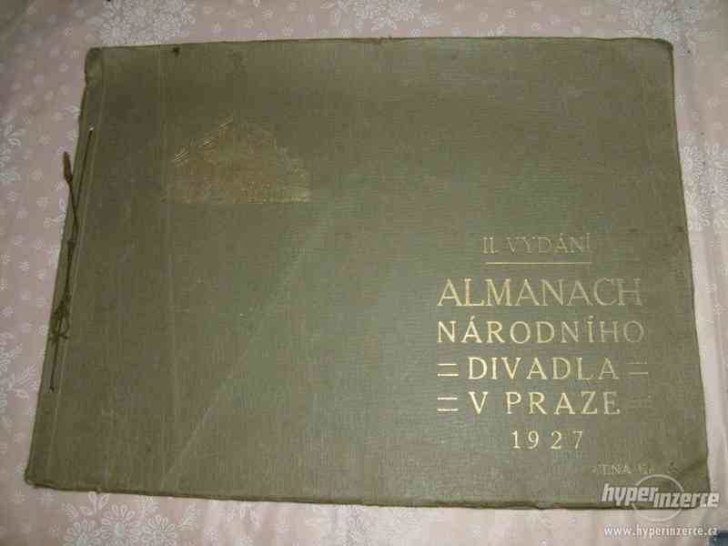 Almanach Národního divadla 1927 - foto 3