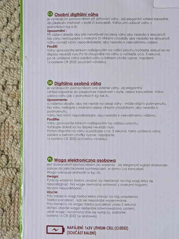 Digitální osobní váha Unihouse - foto 6