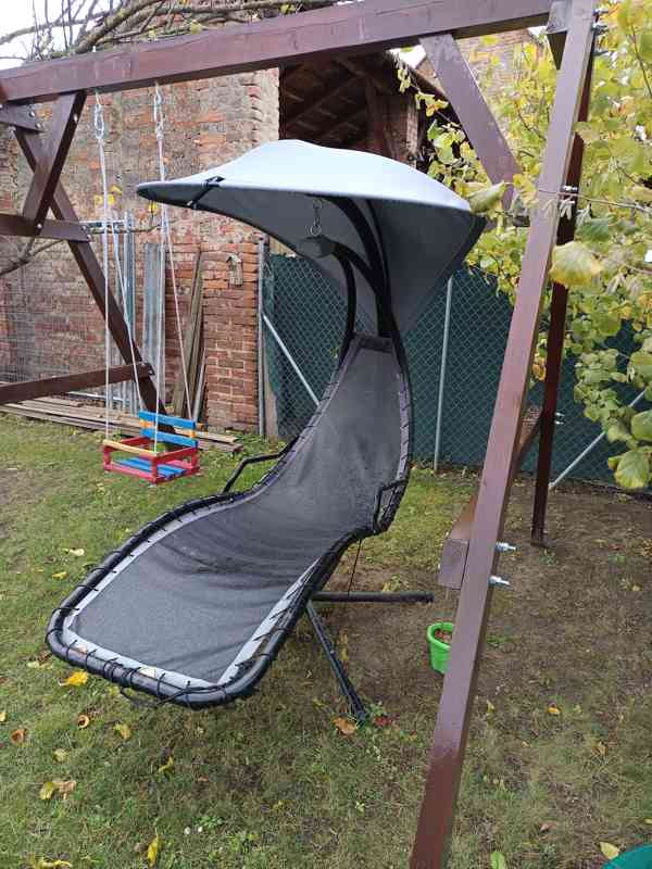 Zahradní relaxační lehátko, houpačka  - foto 2