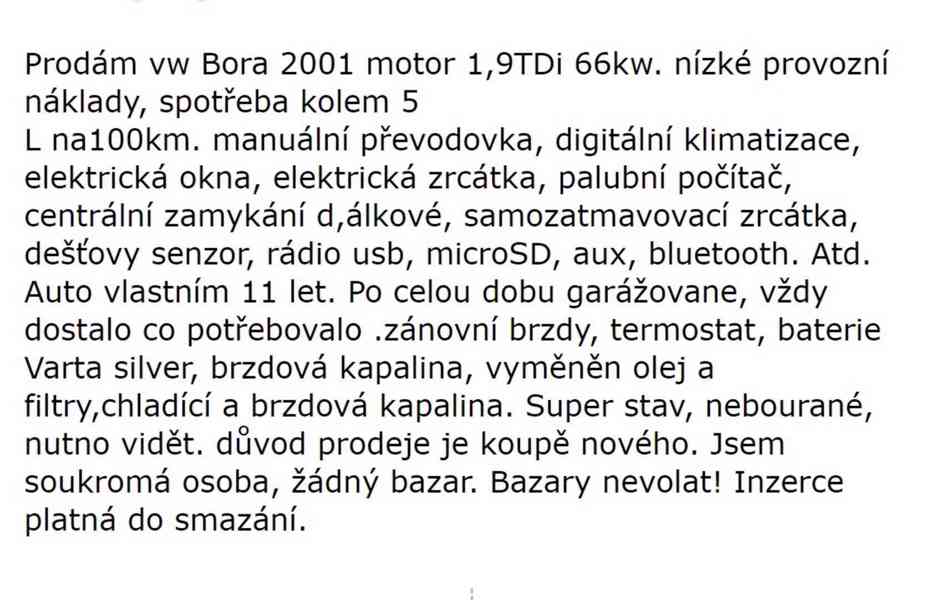 Volkswagen Bora 1.9 TDi 66kw	 - foto 11