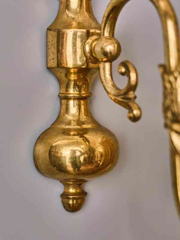 Holandská nástěnná lampa / aplika - foto 6