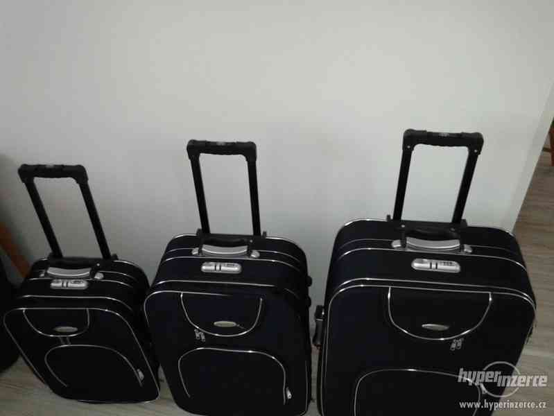 PARÁDNÍ třídílná sada cestovních kufrů na kolečkách. VŠE CO - foto 6
