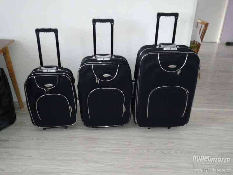PARÁDNÍ třídílná sada cestovních kufrů na kolečkách. VŠE CO - foto 10