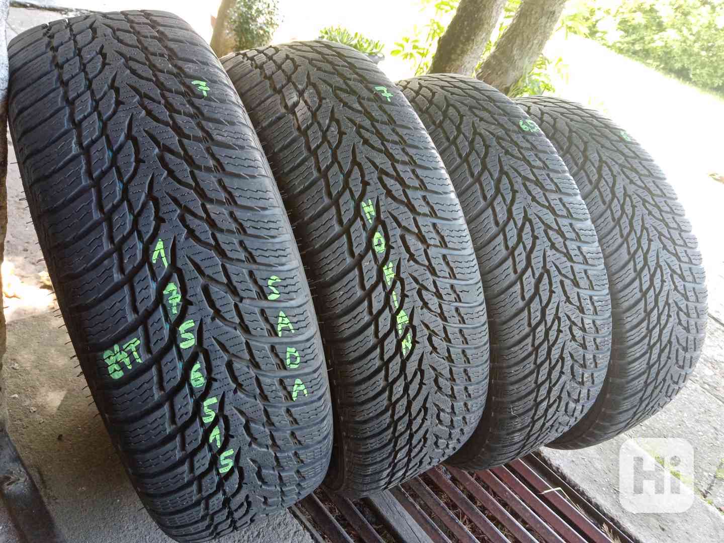 Zimní pneu 4kusy 175/65/15 vzorek 90% NOKIAN - dobírka možná - foto 1