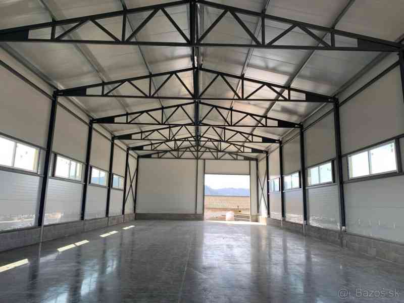 OCELOVÁ KONSTRUKCE HALY - MONTOVANÁ HALA 12x24x6m - foto 3