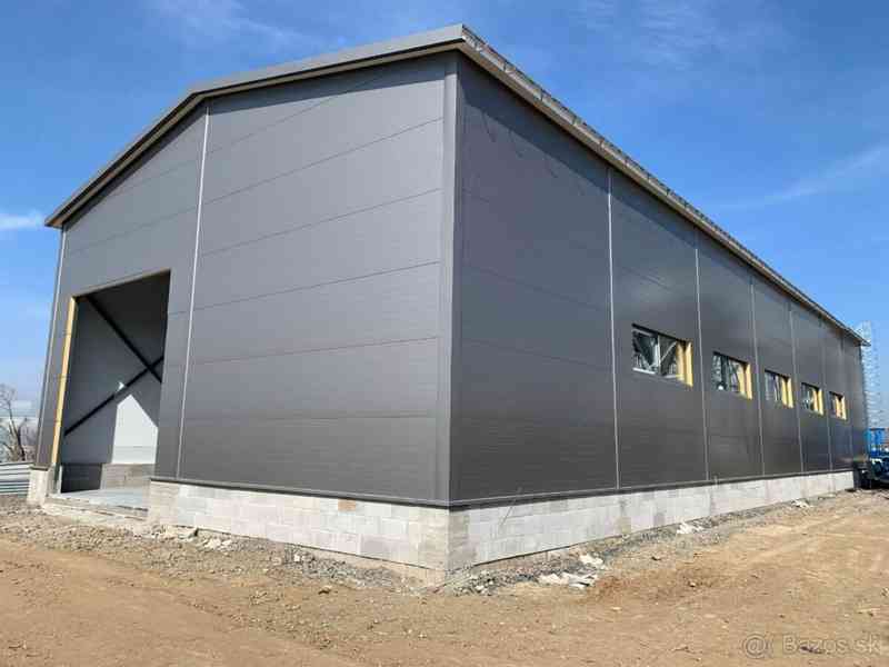 OCELOVÁ KONSTRUKCE HALY - MONTOVANÁ HALA 12x24x6m - foto 4