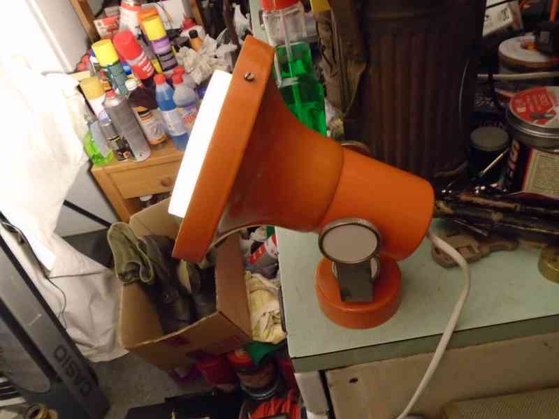 Retro lampa lampička KAMENICKÝ ŠENOV PAVEL GRUS funkční - foto 15