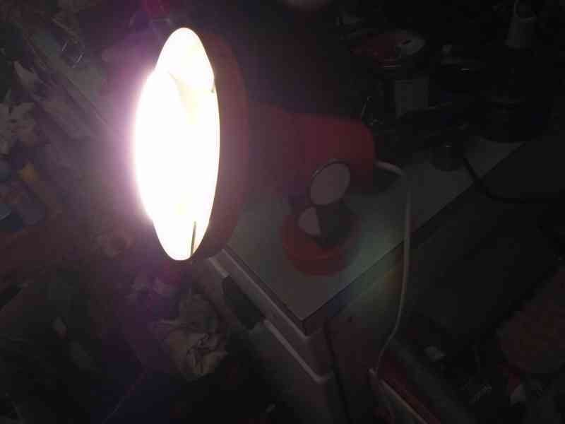 Retro lampa lampička KAMENICKÝ ŠENOV PAVEL GRUS funkční - foto 16