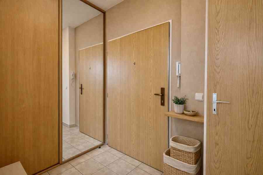 Pronájem bytu 1+kk s velkým rohovým balkónem a sklepem - foto 9