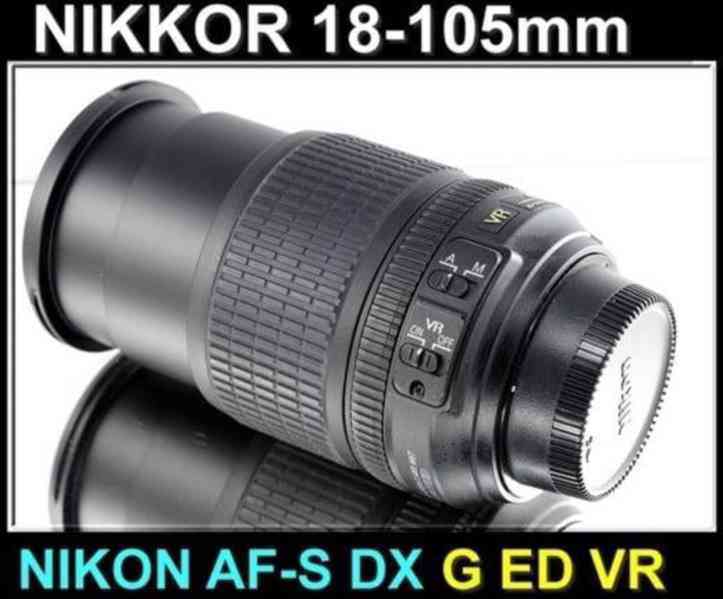 NIKON AF-S DX NIKKOR 18-105mm 1:3.5-5.6 G ED VR* - foto 1