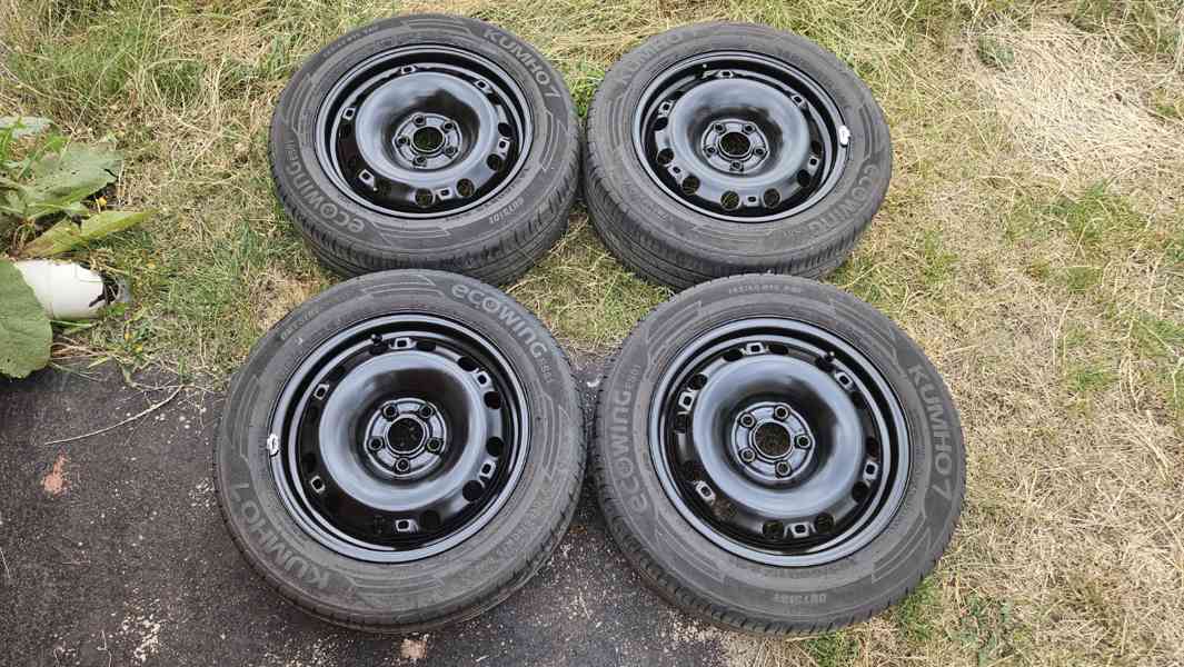 Škoda Rapid Fabia letní kola pneumatiky disky 15" - foto 1