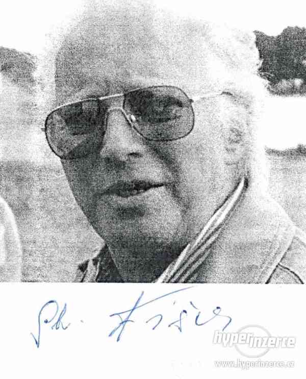 Autogram Stanislava Fišera