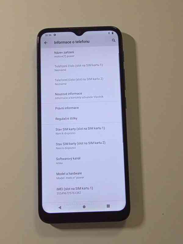 Mobilní telefon Motorola Moto E7 Power - foto 4
