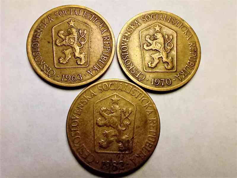 ČSR mince 1 koruna, - foto 2