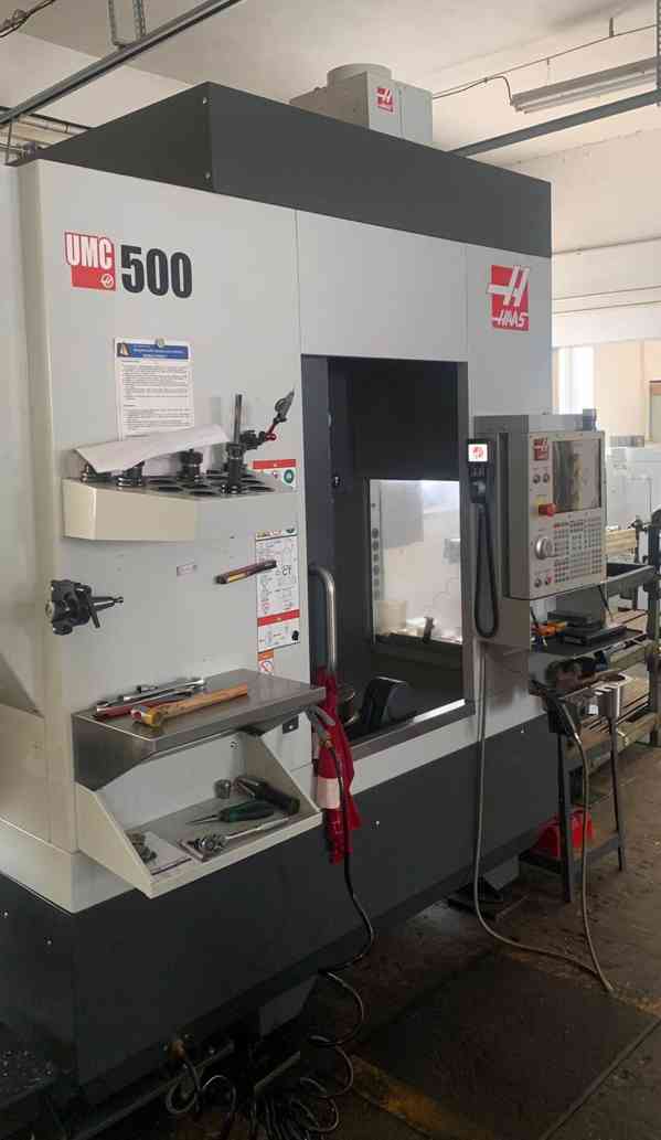 Použité 5-osé obráběcí centrum HAAS UMC-500,  r. v. 2021