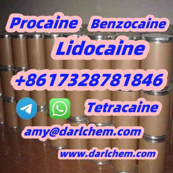 Lidocaine Benzocaine Procaine raw Powder 137-58-6 High Quali - foto 4
