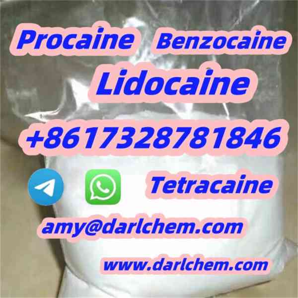 Lidocaine Benzocaine Procaine raw Powder 137-58-6 High Quali - foto 3