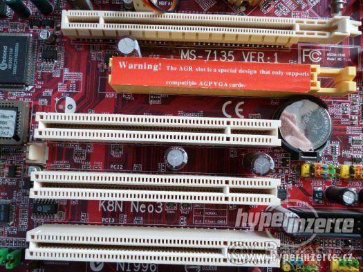 Základní deska MSI K8n NEO3 MS-7135 socket 754 AMD / Deska 2 - foto 2