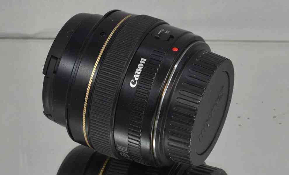 Canon EF 50mm f/1.4 USM **full-frame Pevný  - foto 7