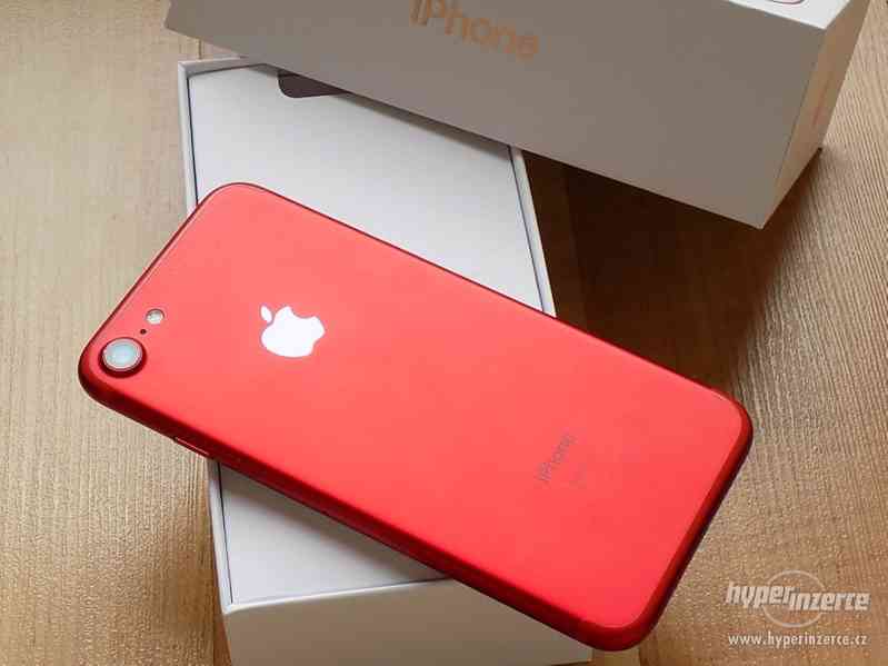 APPLE iPhone 7 128GB RED - ZÁRUKA - SUPER STAV - foto 6