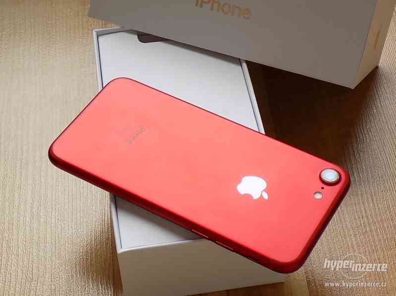 APPLE iPhone 7 128GB RED - ZÁRUKA - SUPER STAV - foto 7